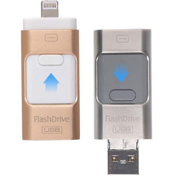 KK004 3 in 1 USB flash drive (Android, IOS and pc) 8 gb - 128 gb