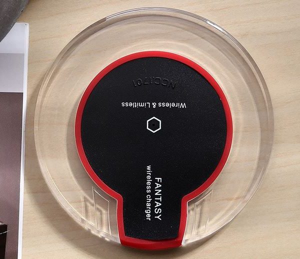 LH001 แท่นชาร์จ Wireless Charger แบบใส