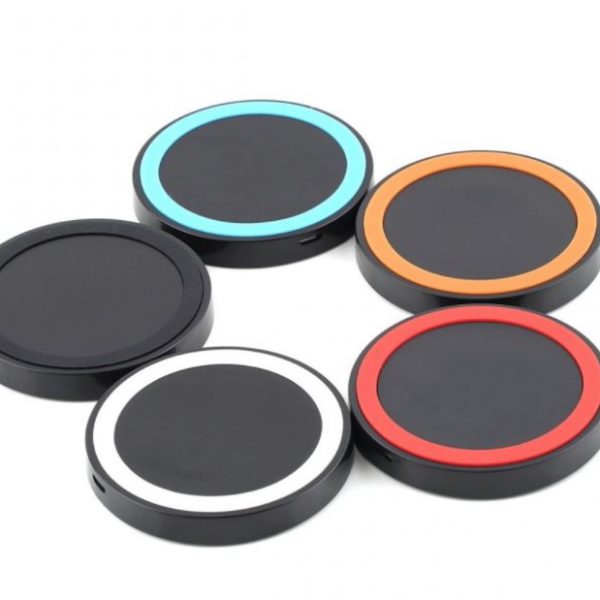 LH002 แท่นชาร์จ Wireless Charger แบบสีทึบ