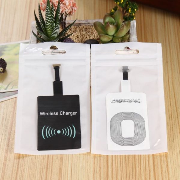 LH003 แผ่นรับสัญญาน Wireless Charger สำหรับ iphone&Android