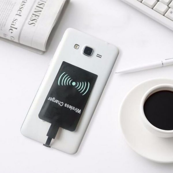 LH003 แผ่นรับสัญญาน Wireless Charger สำหรับ iphone&Android