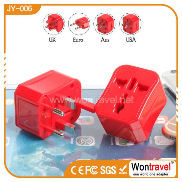 LI001 Travel Adapter แบบแยกชิ้นมีกล่องใส่